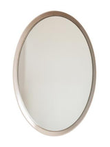 Cream Oval Mirror - 925 X 625 X 75