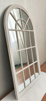 Vintage Cream Church Window Mirror - 800 X 1400 X 40 - TS7004