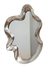Vintage Silver Abstract Mirror - 1040 X 650 X 70