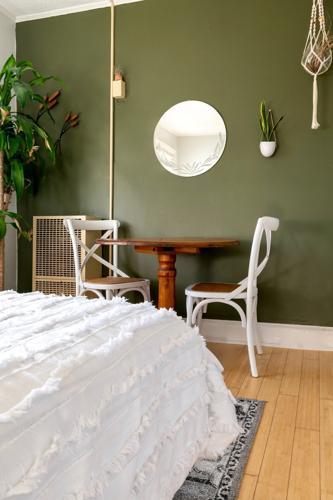 Cross Back Chair - Antique White - 500 X 530 X 890