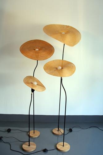 Bamboo Floor Lamp - 380 X 380 X 1000