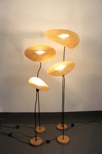 Bamboo Floor Lamp - 480 X 480 X 1300