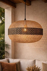 Bamboo Pendant - Natural / Black