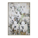 Framed Canvas Hand-Painted - 800 X 1200