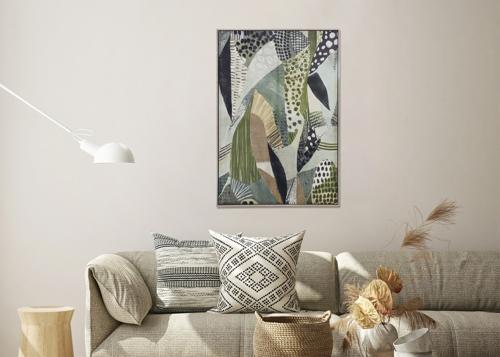 Framed Canvas Hand-Painted - 800 X 1200 - YR9021
