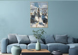 Framed Canvas Hand-Painted - 826 X 1226 - YR9033
