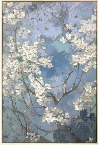 Framed Canvas Hand-Painted - 826 X 1226 - YR9034