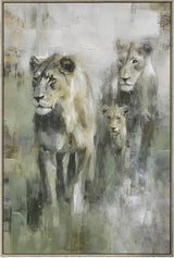 Framed Canvas Hand-Painted - 826 X 1226 - YR9037