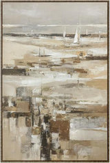 Framed Canvas Hand-Painted - 826 X 1226 - YR9042