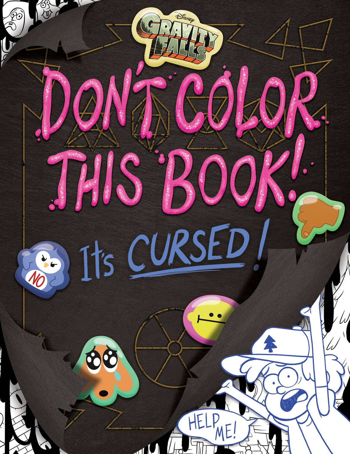 Gravity Falls: Don't Colour This Book! It's Cursed! - Disney