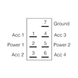 12  / 24v Momentary (On)  / Off  / Mom (On) Illuminated Sealed Rocker Switch