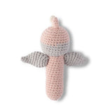Weegoamigo Crochet Rattle - Gaby Galah - Weegoamigo