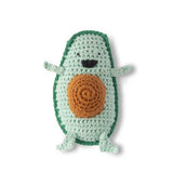 Weegoamigo Crochet Rattle - Anthony Avocado - Weegoamigo