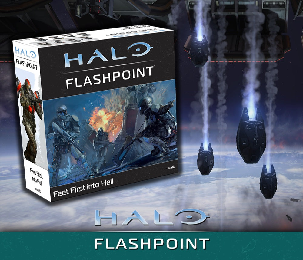 HALO Flashpoint - ODST Feet First Into Hell - Board Game