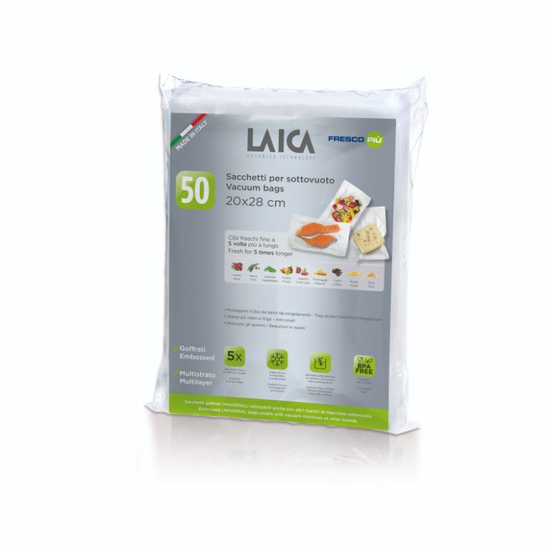 LAICA - Laica Vacuum Bags - PK X 50 (20 X 28CM)