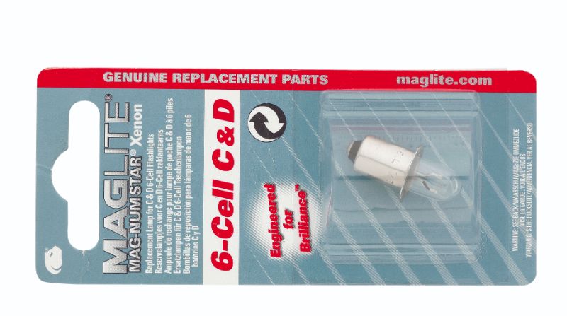 MAGLITE - 6 Cell Xenon - One per Card