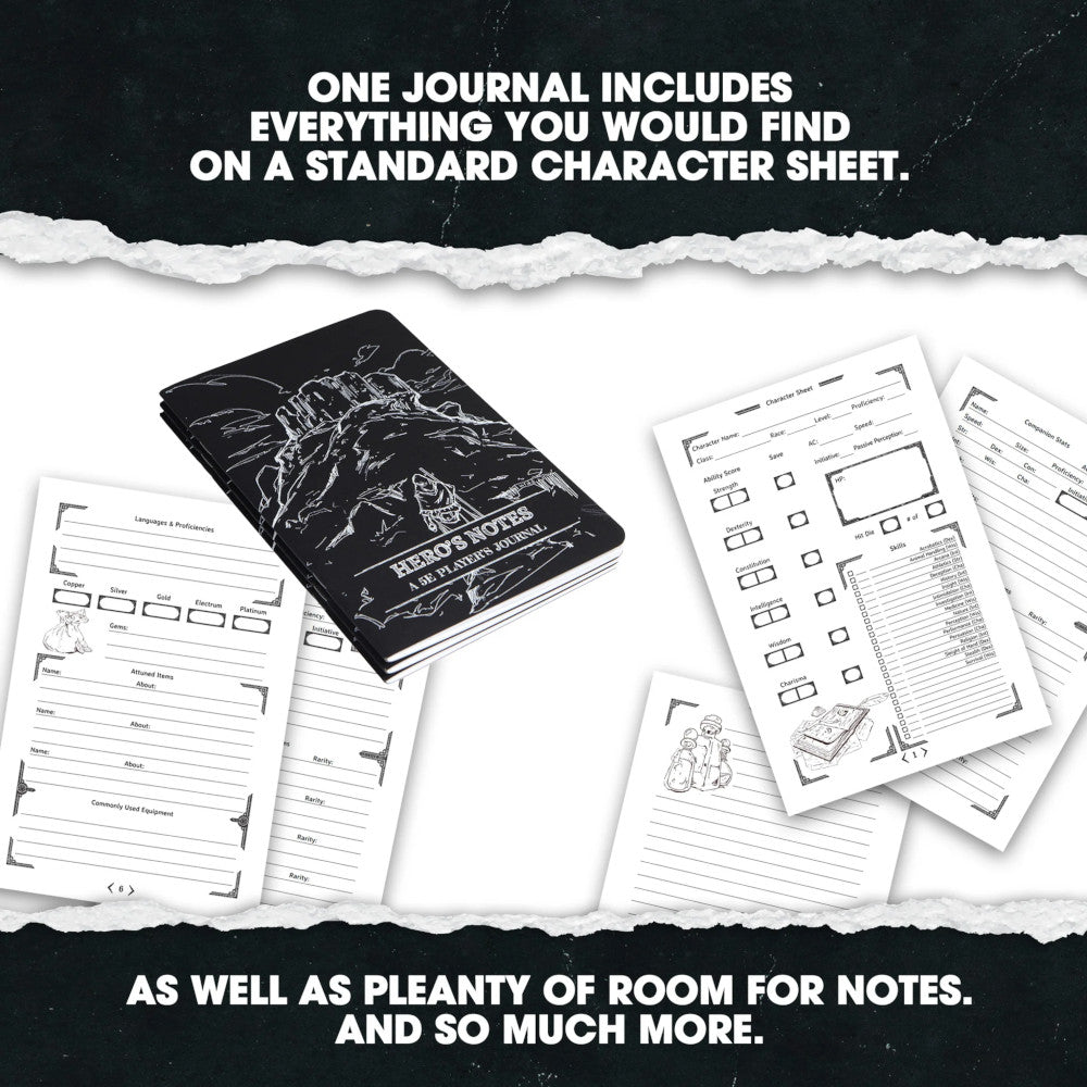 1985 Games Hero's Journals: Green