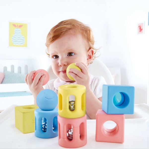 Geometric Rattle Trio - Hape