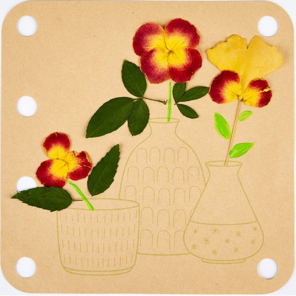 Flower Press Art Diy Kit - Hape