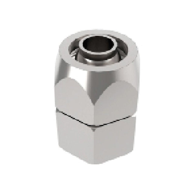 Grainfather chiller tee hose secure nut for optimal brewing performance, ensures airtight connection and prevents leaks.
