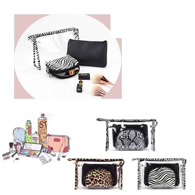 Cosmetic Bags (3 Assorted Sets)