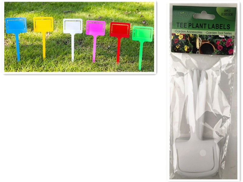 Gardman Plastic Tee Plant Labels - 12.5cm (120pcs)