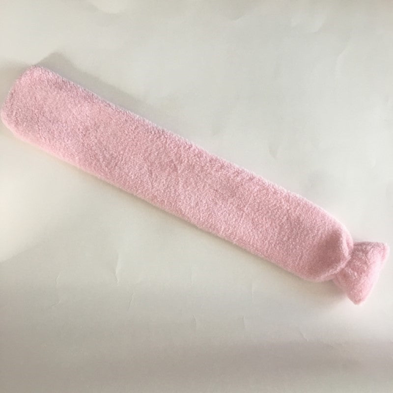 Long Hot Water Bottle & Shepa Cover - Pink