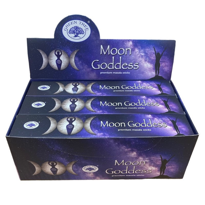 Green Tree Moon Goddess Incense 15gm - Set of 12