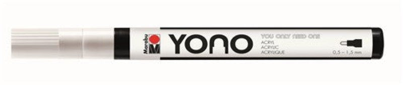 Marabu Yono Acylic Marker Fine WHITE