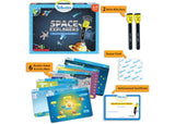 Skillmatics - Space Explorers game for kids, promoting STEM learning through space-themed activities and creativity.