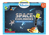 Skillmatics - Space Explorers game for kids, sparking curiosity about space and STEM concepts through interactive activities.