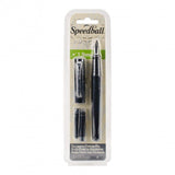 Speedball Calligraphy Fountain Pen 1.9mm with ergonomic design, bold strokes, and high-quality ink for elegant writing.