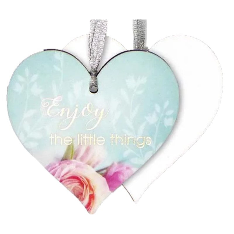 Enjoy the Little Things Heavenly Rose Gift Tag