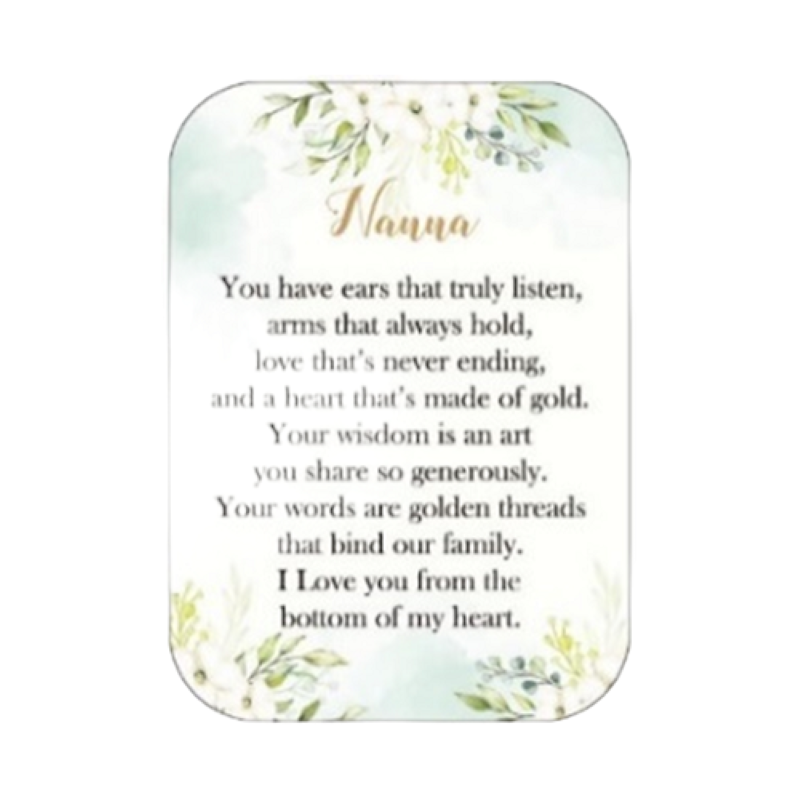 Nanna Sound of Spring Plaque