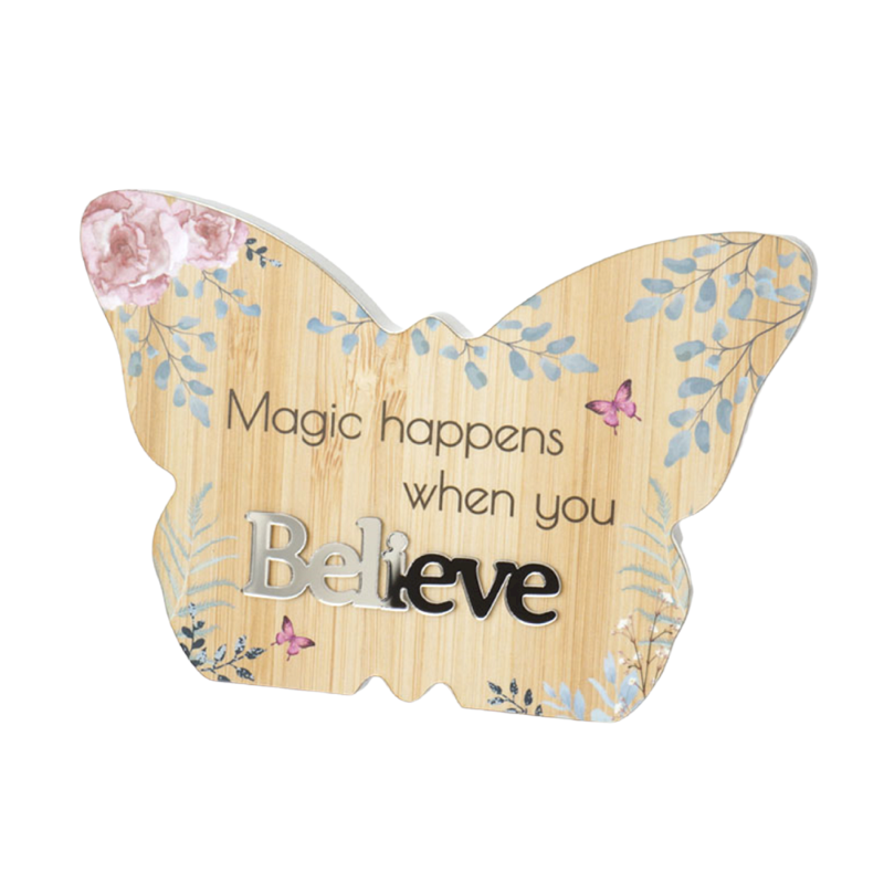Believe Spring Butterfly