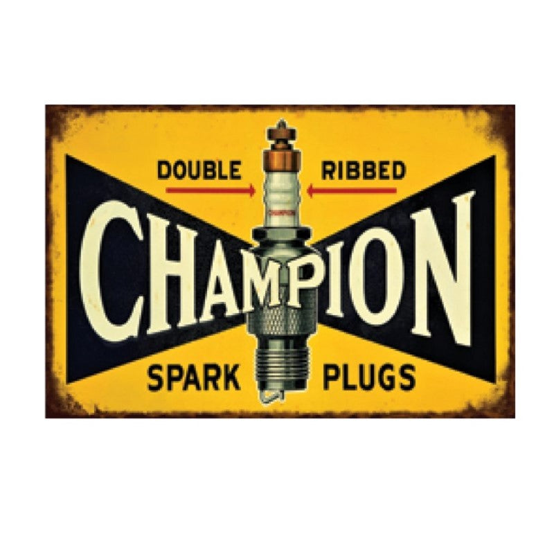 Champion Raised Metal Wall Art