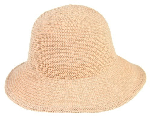 Lainey Woven Hat PINK