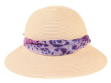 Lani Scarf Trim Hat PINK