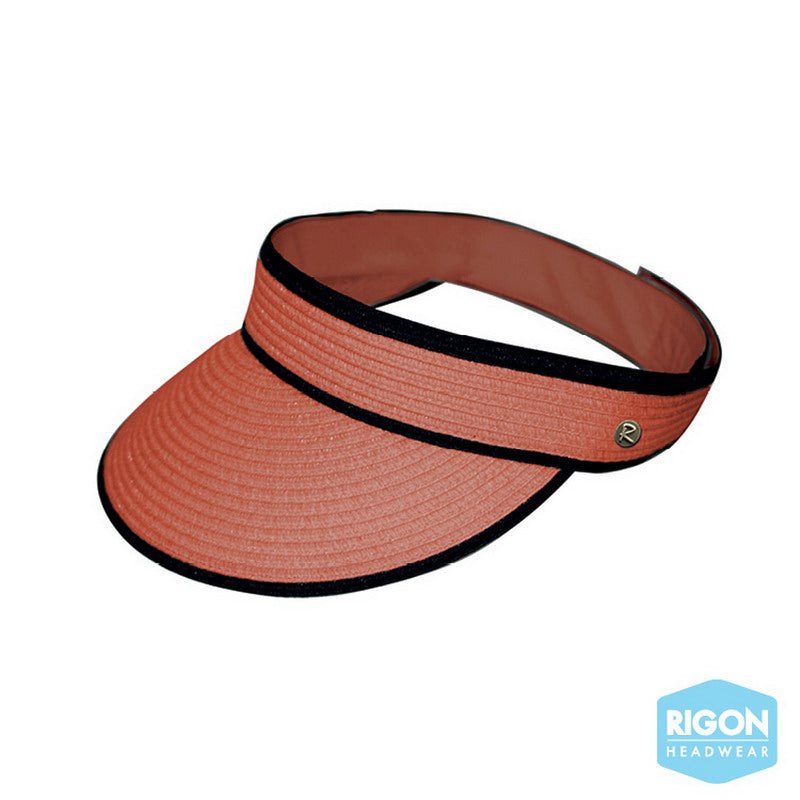 Hat - Clermont Visor 58cm - Paprika