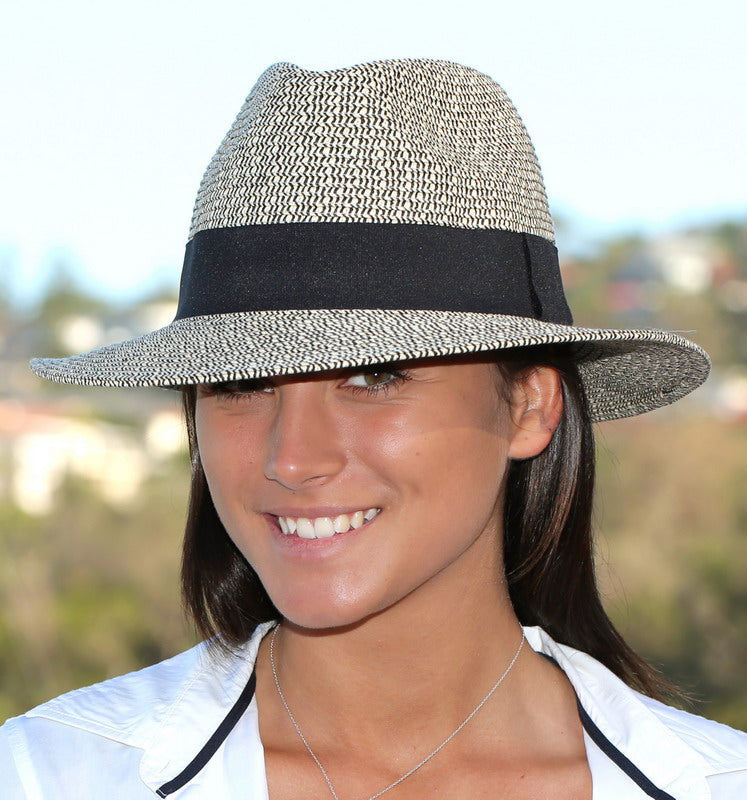 Contemporary Fedora - Unisex Hat - Medium