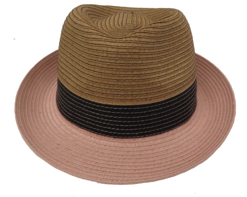 Trilby - Unisex Colour Block (Pink)