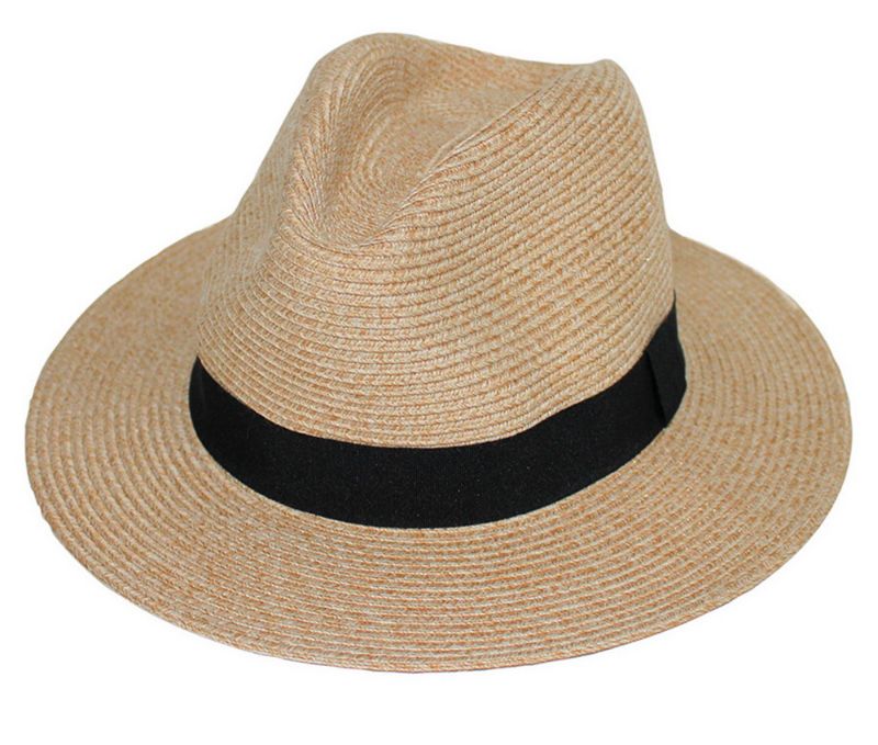 Cafe Fedora - Unisex 58cm (Natural)