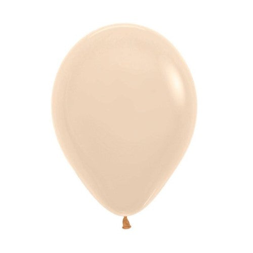 Sempertex 30cm Pastel Matte Nude Latex Balloons 661, 25PK - Pack of 25
