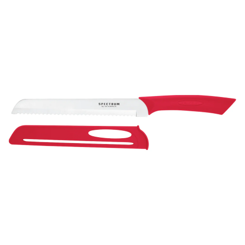 Bread Knife - SCANPAN Spectrum 20cm (Red)