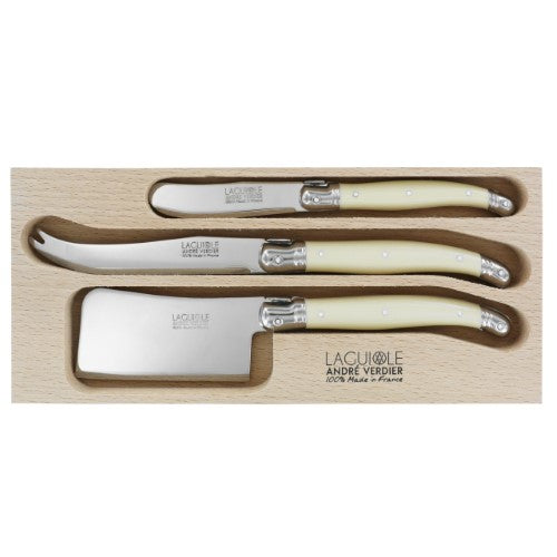 Cheese Knife Set - ANDRE VERDIER Ivory 1 (3 Piece)