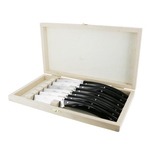 Knife Set - ANDRE VERDIER Black (6 Piece)