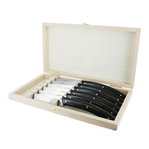 Knife Set - ANDRE VERDIER Ebony (6 Piece)