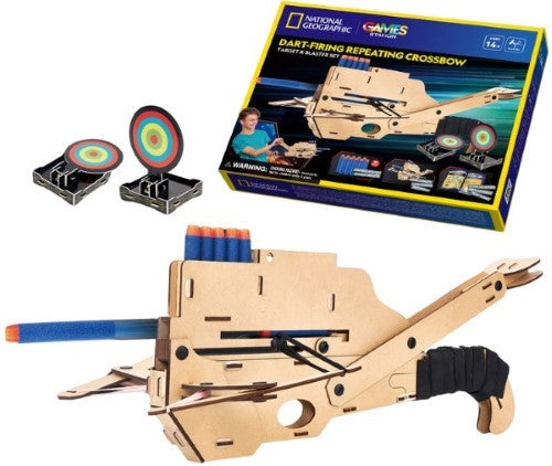3D Puzzle - Cubic Fun Blue Box Dart Firing Crossbow