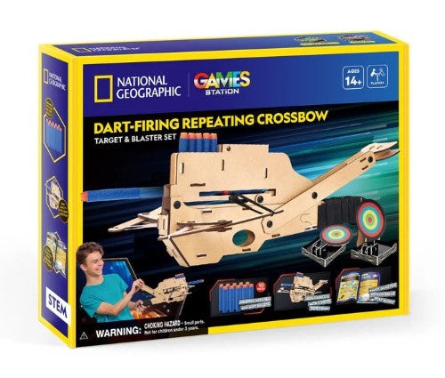 3D Puzzle - Cubic Fun Blue Box Dart Firing Crossbow