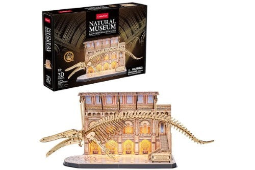 3D Puzzle - Cubic Fun Natural Museum Blue Whale (285pc)